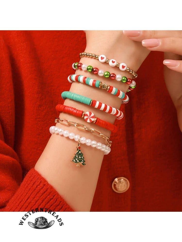 Christmas Soft Clay Beads Hand Ornaments - Image 13