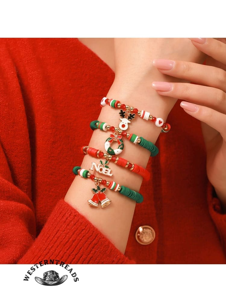 Christmas Soft Clay Beads Hand Ornaments - Image 19
