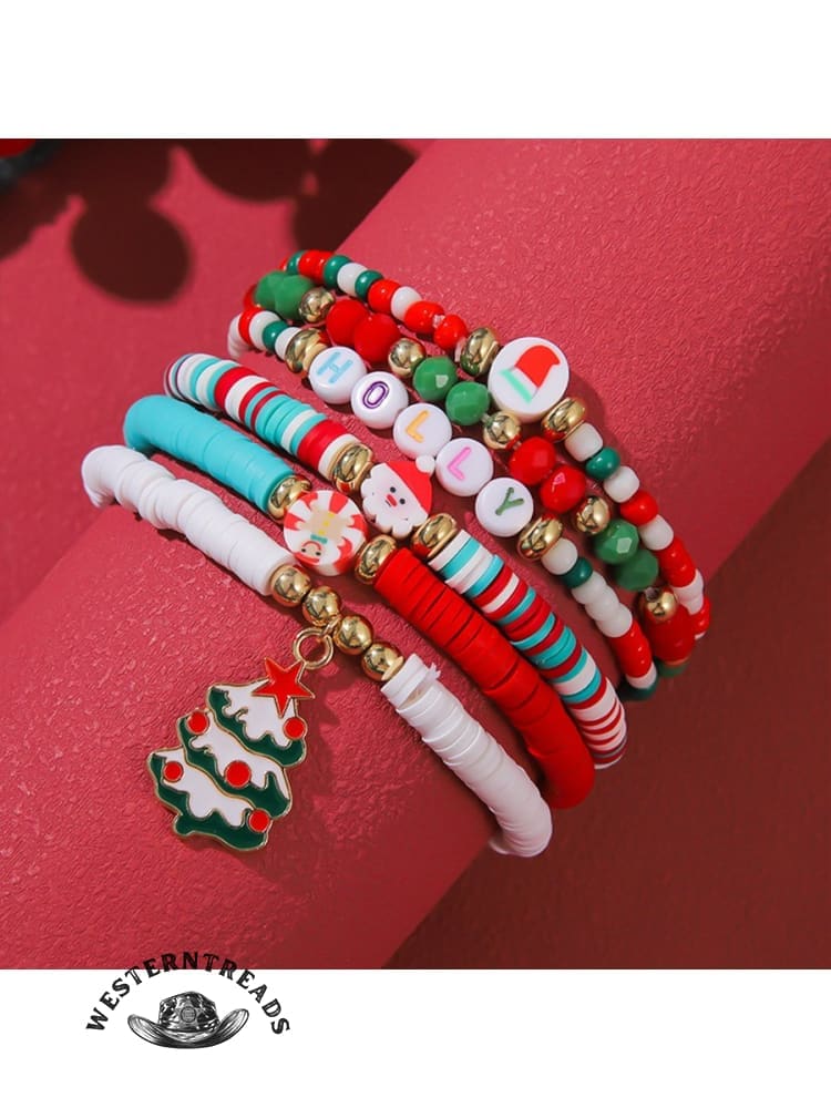 Christmas Soft Clay Beads Hand Ornaments - Image 6
