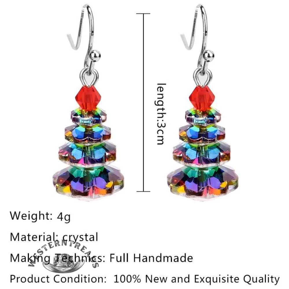 Christmas Tree Earrings - Image 2