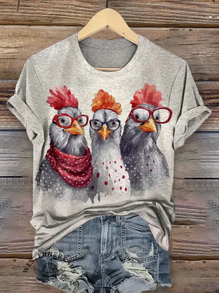 Funny Chicken T-shirt