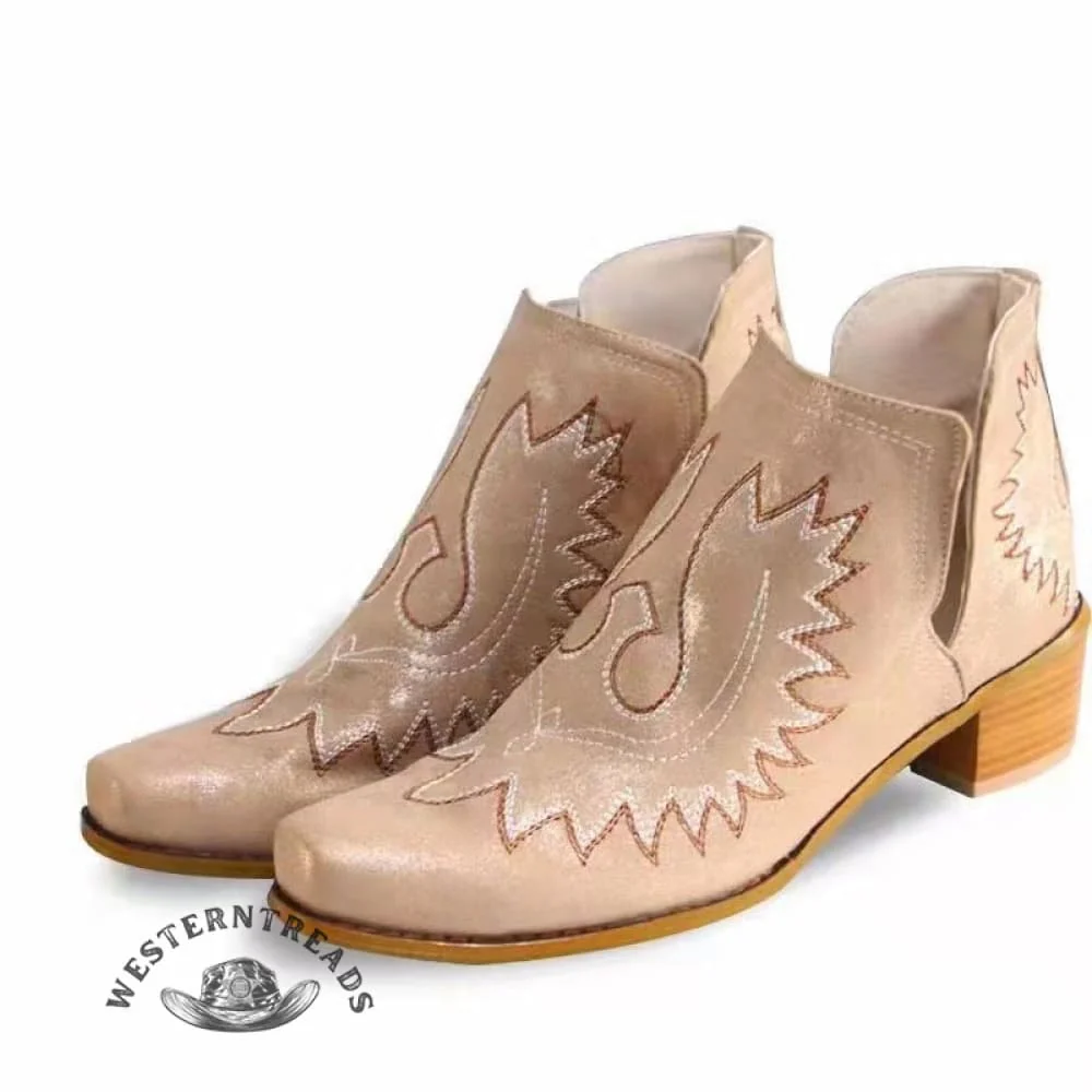 High-quality Shoes✨Stylish Square Toe Chelsea Boots - Image 6