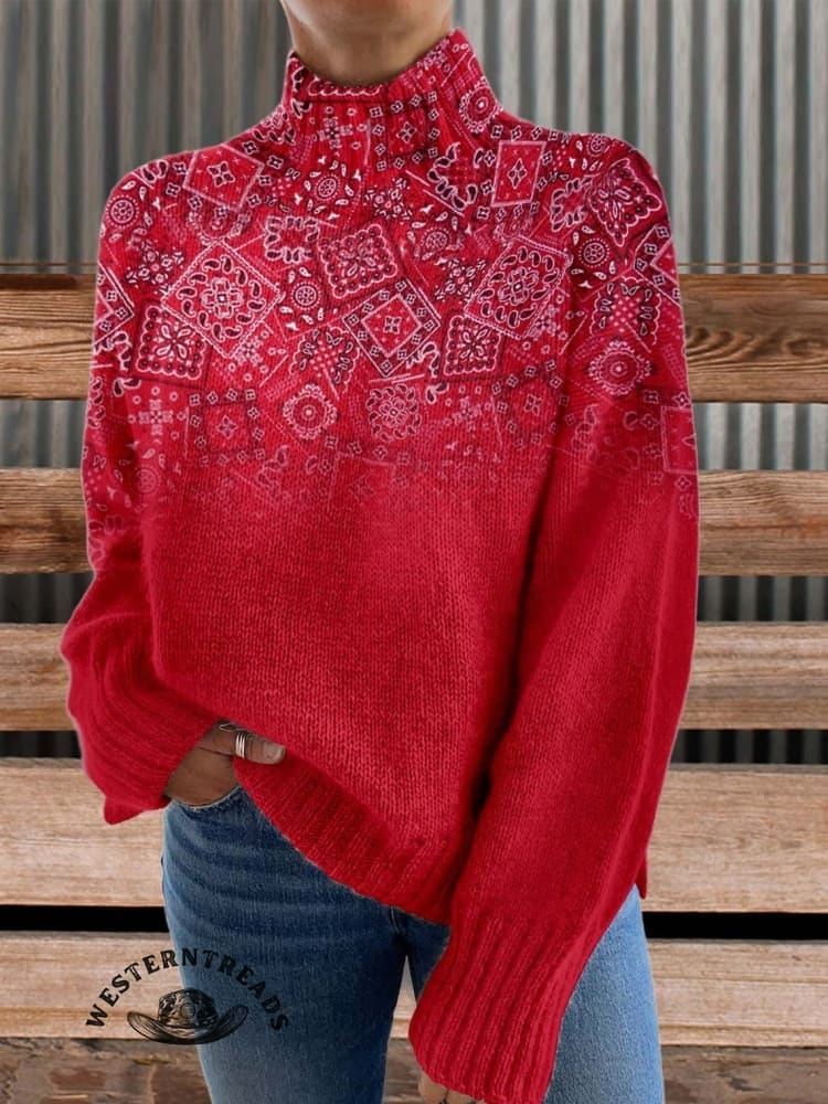 🔥Hot Sale🔥Paisley Casual Hoodie Sweatshirt - Image 5