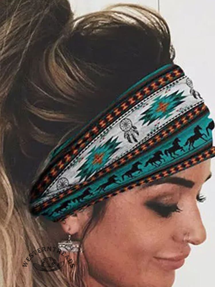 Printed Wide Headband - Image 3