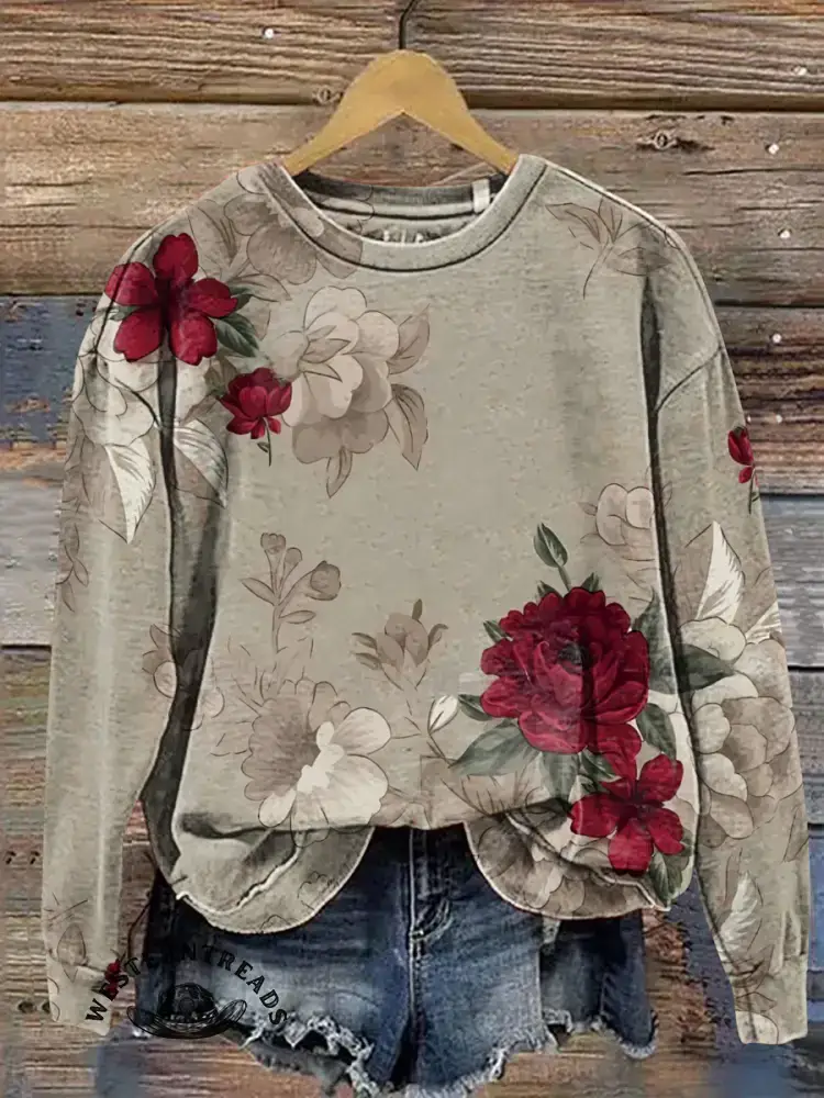 Retro Flower T-shirt - Image 3