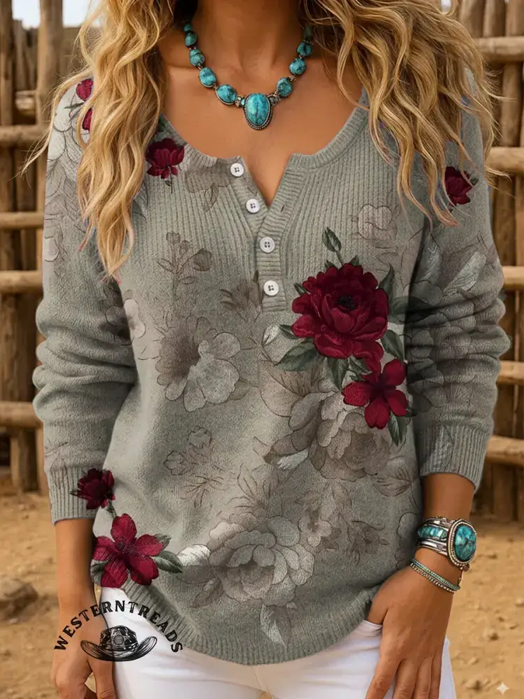 Retro Flower T-shirt - Image 5