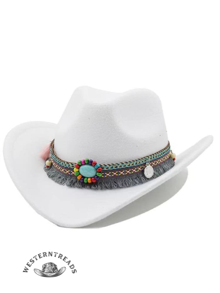 Solid Color Western Cowboy Hat - Image 8