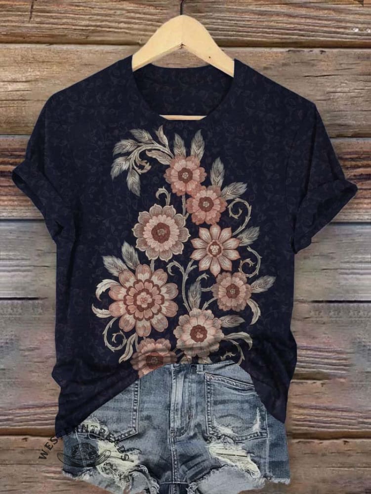 Vintage Art Print T-shirt