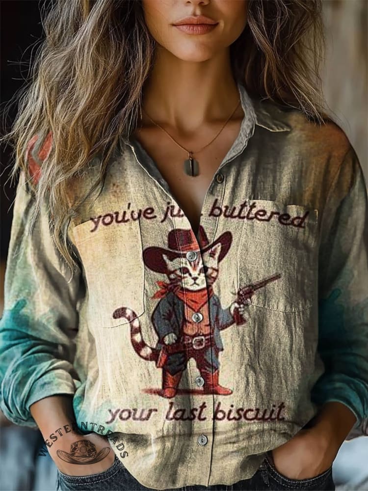 Vintage Art Print T-shirt - Image 6