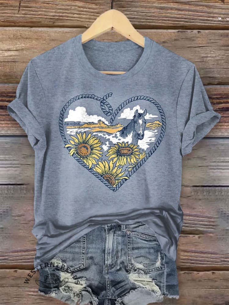 Vintage Art Print T-shirt