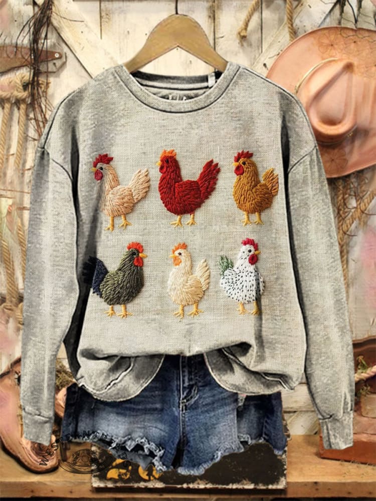 Vintage Art Print T-shirt - Image 3