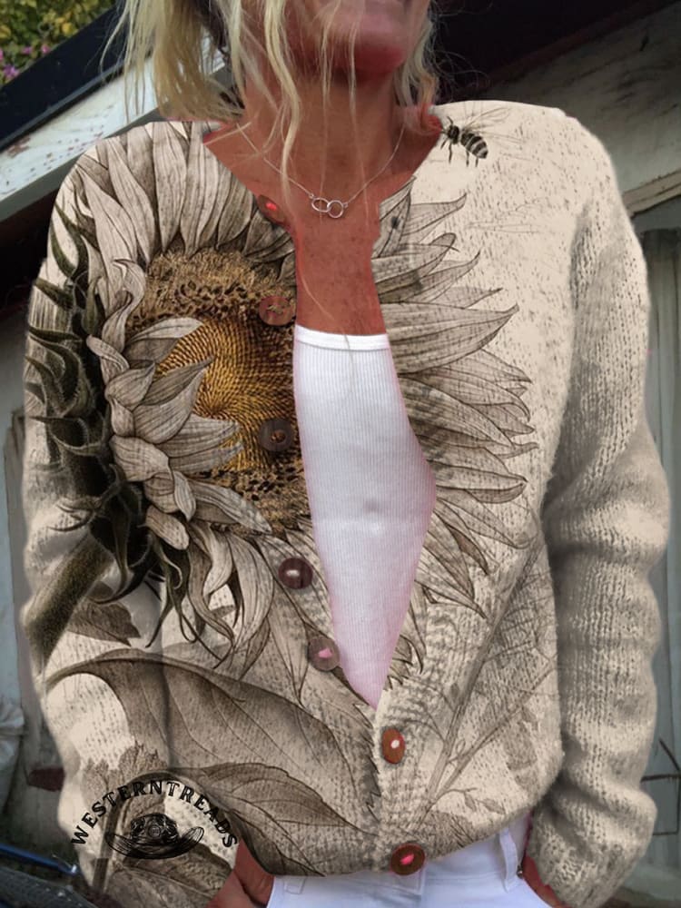 Vintage Sunflower T-shirt - Image 8