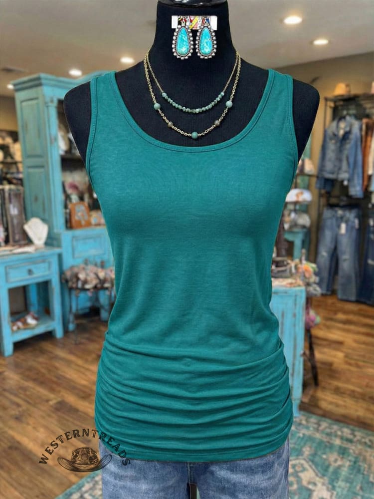 Vintage Western Art Soft Casual Tank - Image 4