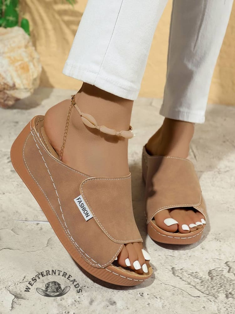 Women Flat Sandals Orthopedic Arch Support Walking Summer Sandals - Image 6