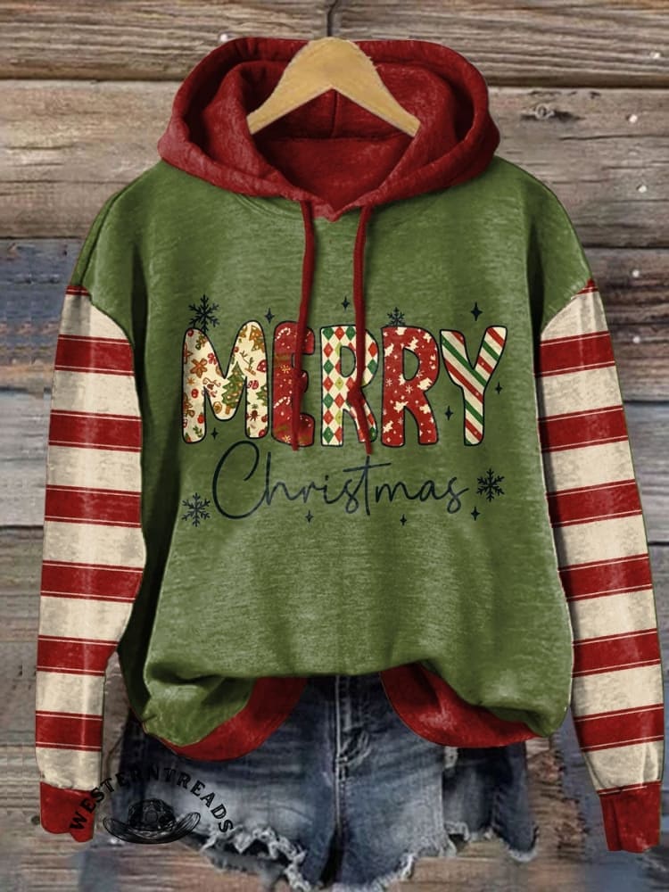 Women's Christmas Print Casual Cotton Shirt - Image 3