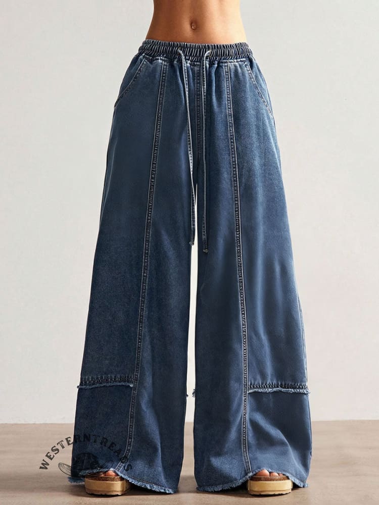 Women's Retro Casual Jeans - Image 2